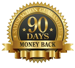 90-Day Money-Back Guarantee Seal